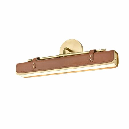 ALORA Valise BrassBrown sconces WV307919VBCL